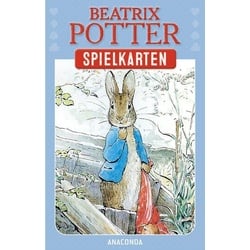 Kartenspiel Beatrix Potter. 54 Spielkarten mit 30 Motiven von Peter Hase und seinen Freunden