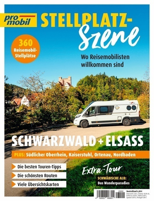 Pro Mobil Stellplatz-Szene - Schwarzwald Plus Oberrhein Und Elsass  Kartoniert (TB)