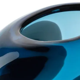 LEONARDO Vase OCCHI BLU (LBH 17.40x22.40x22 cm) - blau - LBH 17.40x22.40x22 cm