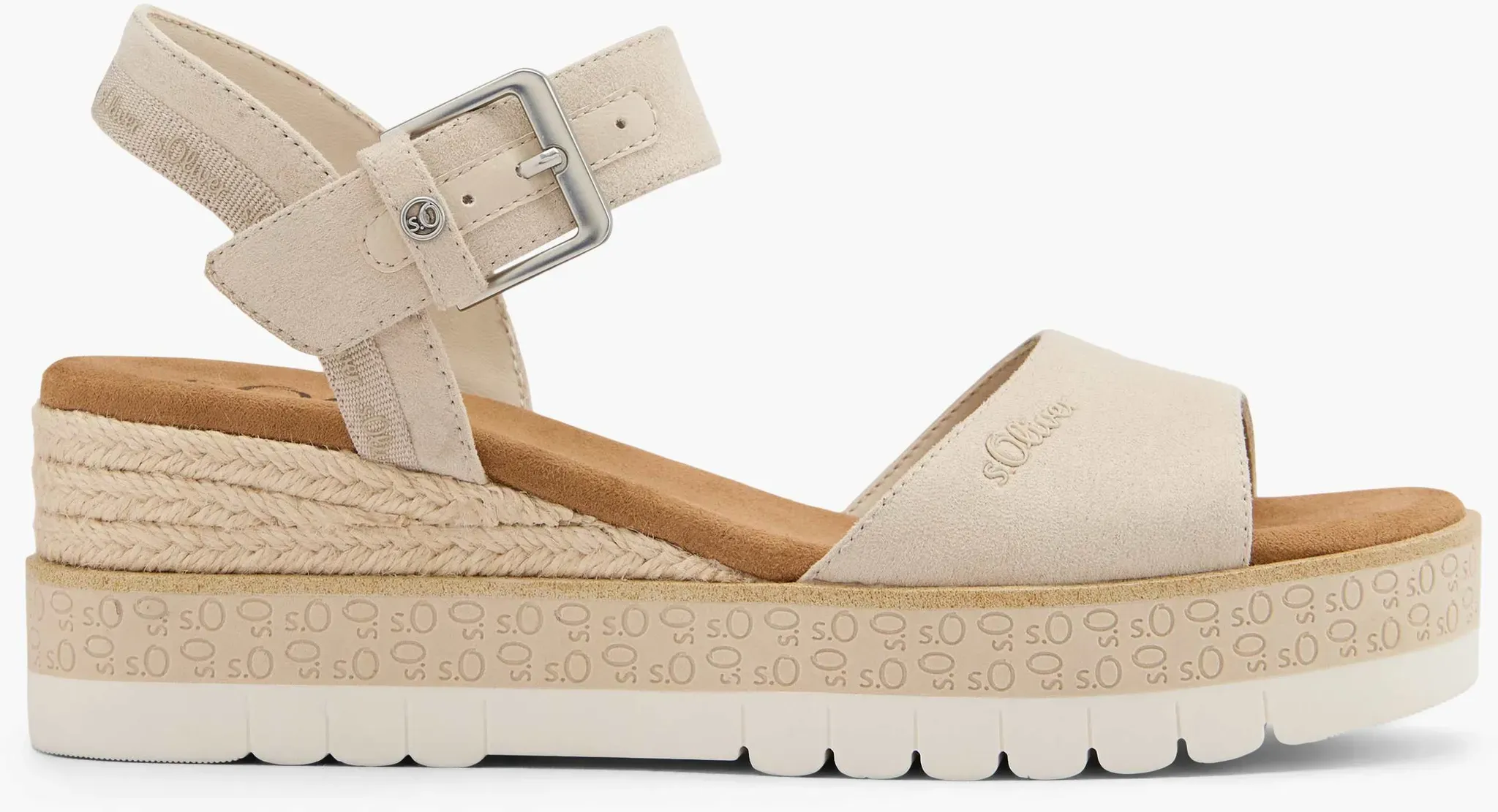 S.Oliver  Sandalette Beige, Damen, Größe: 39 - S.Oliver  Sandalette Beige, Damen, Größe: 39 - woman - Beige