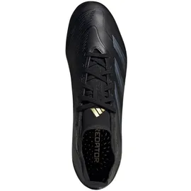 adidas Predator League FG Core Black / Carbon / Gold Metallic 40 2/3