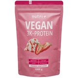 nutri+ Veganes Proteinpulver 3K Protein Pulver 1000 g