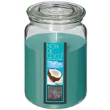 Atmosphera créateur d'intérieur Duftkerze - 510g - blau - Kokosnuss -