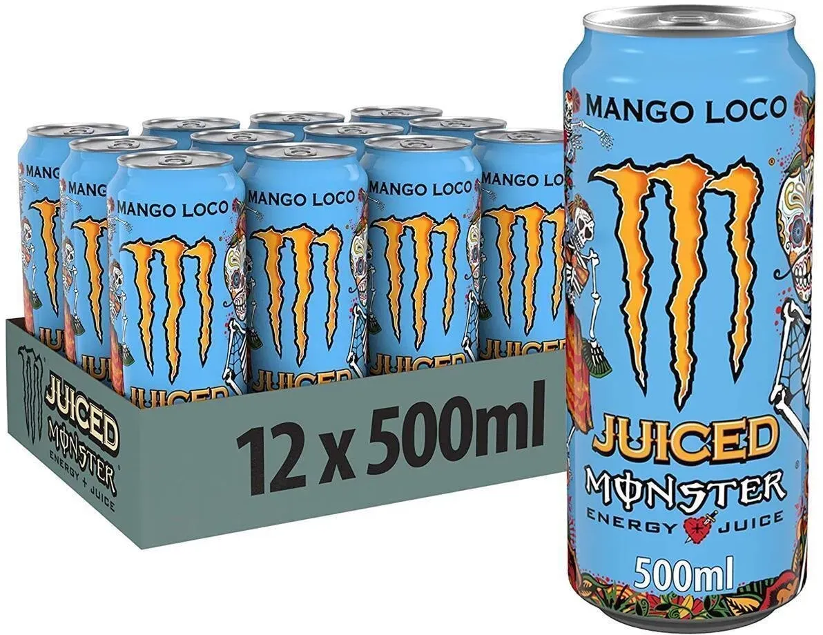 Preisvergleich Produktbild Monster Juiced Mango Loco 12x0,5l