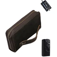 ZDOUXUAN Belluvi Tasche for Herren, Belluvi Tasche for Herren, Belluvi Tasche for Herren Luxus, Belluvi Tasche for Herren Leder(Coffee)