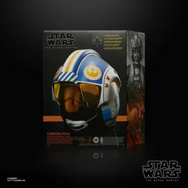 Star Wars The Black Series Carson Teva elektronischer Helm mit weiterentwickelten LED- und Soundeffekten, ab 14 Jahre, Film, 1 Stück