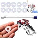 OEM Rosfix 10xDichtung für Lackierpistole 1 Stk. – Lanze für Lackierpistole 30cm + Lackierpistole für RX-PRO-Gerät im Set mit 517 Düse und Abdeckung