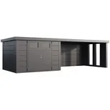 Telluria Gartenhaus Classico 8 x 3 m Grau