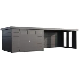 Telluria Gartenhaus Classico 8 x 3 m Grau