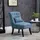 Homcom Relaxsessel Leinen 69 x 77 x 52,5 cm Blau