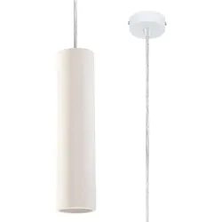 Pendelleuchte Deckenleuchte Keramik Weiß Modern Esszimmer Wohnzimmer Küche