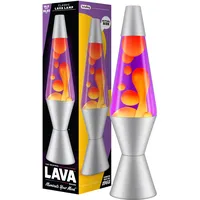 Lava Lite Lava Lampe Gelb/Lila