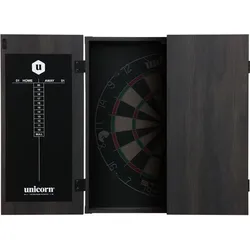 Unicorn Maestro Black Dartboard Cabinet EINHEITSGRÖSSE