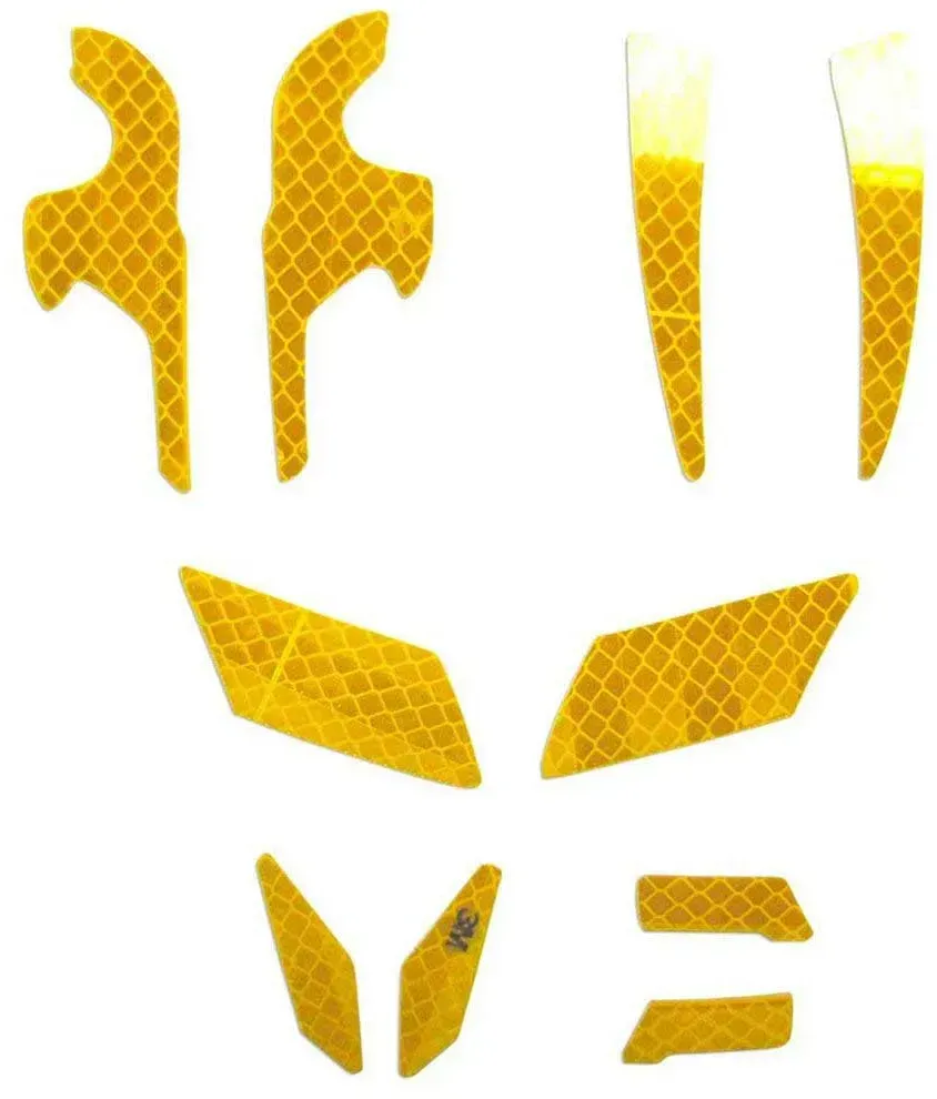 Leatt Stx Safety Reflectante Aufkleber - Multi - One Size