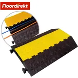 Floordirekt Floordirekt, Kabelschutz + Kabelführung, Kabelbrücke Torus Kabelschutzbrücke 2-kanal Bis 20 Tonnen Kabelrampe Mit Klappe