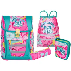 McNeill McNeill Disney Schulranzen-Set TENERIS 4tlg. - DISNEY-MINNIE MOUSE Koffer24