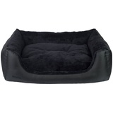 amiplay Hundematratze Aspen, Hundesofa/Katzensofa schwarz XXL 114 | 90 y x 25 h cm