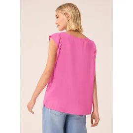 street one studio Blusenshirt mit Rundhals Rosa 38