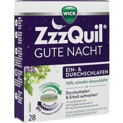 WICK ZzzQuil Gute Nacht Ein- und Durchschlafen TAB 28 St
