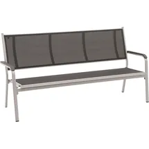 Kettler Basic Plus 3er Bank 3 x 1 x 1 cm Silber/Anthrazit