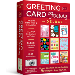 Greeting Card Factory Deluxe 11, English