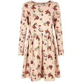 happy girls Sommerkleid HAPPY GIRLS "dress", Mädchen, Gr. 86, EURO-Größen, beige, Stoff, 100% Baumwolle, normal, Kleider Sommerkleid
