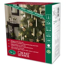 Konstsmide Baumkerzen LED 18 cm Kunststoff Warmweiß