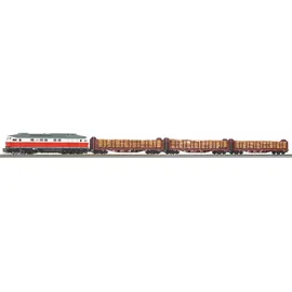 PIKO Sound-Exklusiv-Set 2022 zum Tag der Offenen Tür BR 232 + 3 Stammholztransportwagen 58117 H0