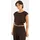 SMILODOX Jorina Pyjama-Shirt Braun S