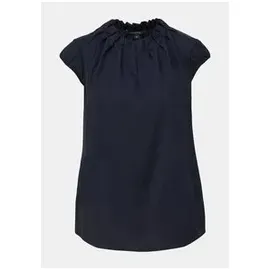 Comma, Satinbluse blau 44