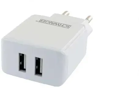 Schwaiger LPRO230 502 Ladegerät für Mobilgeräte Universal Weiß AC Drinnen