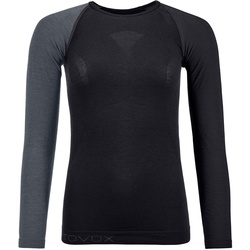 Ortovox 120 Comp Light Long Sleeve Damen Unterhemd black raven - L
