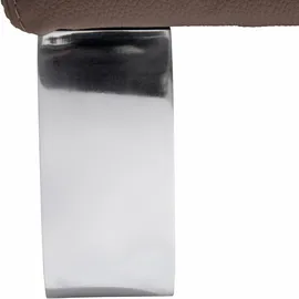 Calia Italia Hocker »Dave« mit Kufenfuß braun