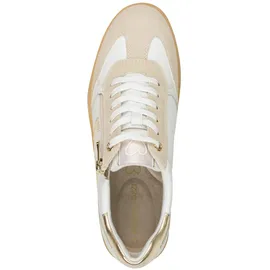 Marco Tozzi Sneaker Low Damen Weiß/Gold 40