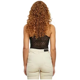 URBAN CLASSICS Body Ladies Crochet Jersey Turtleneck Body XS bis 5XL XS