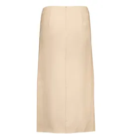 Cartoon Wickelrock Damen Beige 38