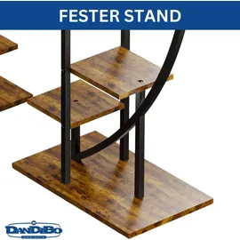 DanDiBo Ambiente Blumenregal 160 x 0 x 0 cm Schwarz