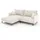 Home Affaire Ecksofa HOME AFFAIRE "ALEXANDRIA mit Recamiere rechts oder links bestellbar, moderne Bezüge", beige (creme), B:246cm H:86cm T:190cm, 100% Polyester, Sofas, Ecksofa, L-Form mit Wellenunterfederung, Maße: B/H/T 246/86/190 cm
