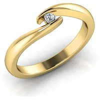 Verlobungsring VR03 585er Gelbgold - 7078