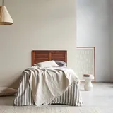 Tikamoon Bett-Kopfteil Loggia aus massivem Akazienholz 90