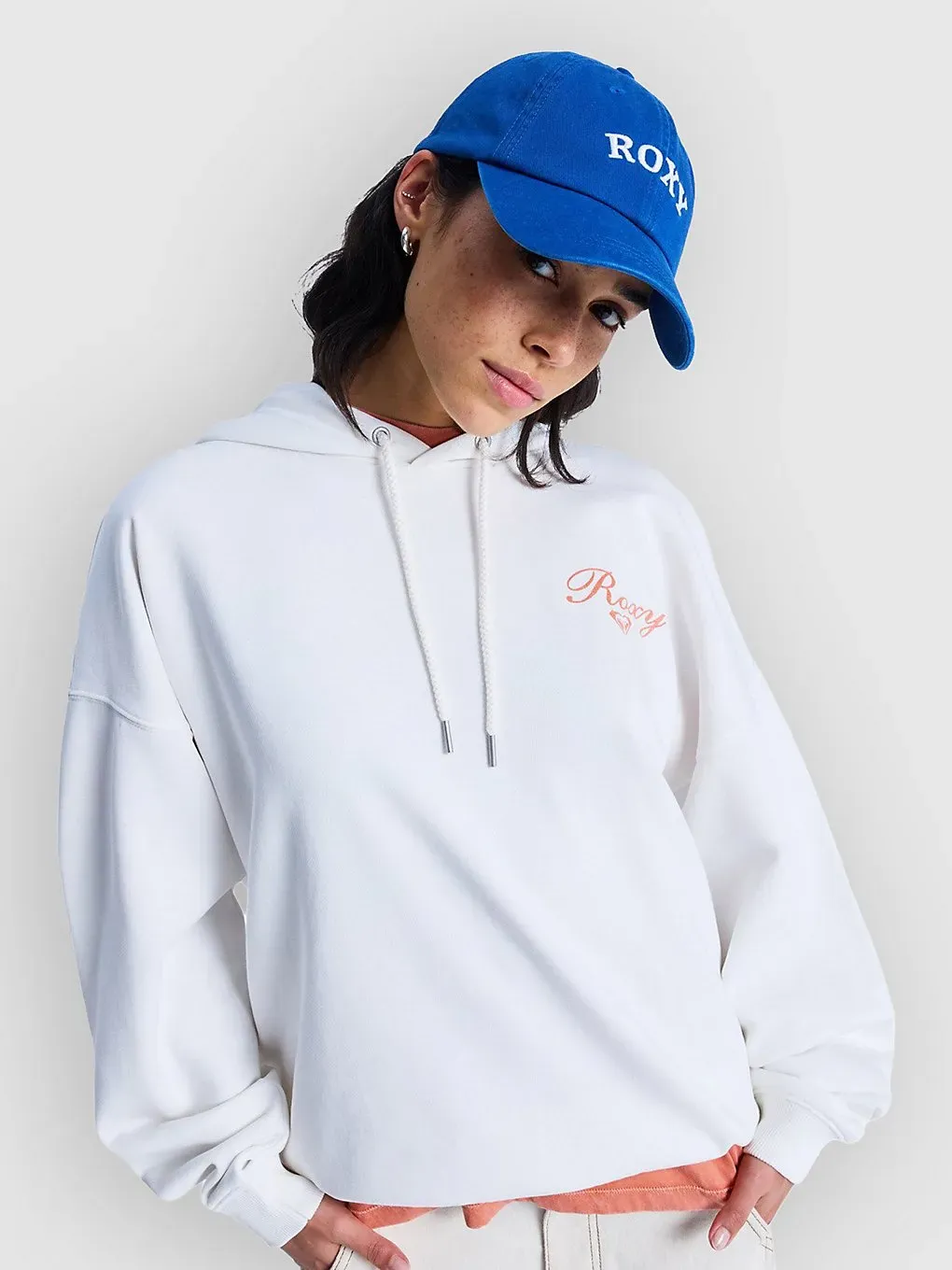 Roxy Lineup Oversized Hoodie coconut milk Gr. XL