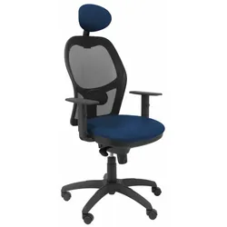 Bürostuhl mit Kopfstütze Jorquera malla P&C NSPAZMC Marineblau