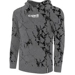 Hoodie, Kängurutasche für kleine Gegenstände vorn, Gr. M, dark heather grey, , 34154430-M