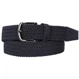 Boss Herrengürtel Baumwolle/Polyester/Elasthan/Lattex Blau 90