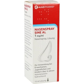 Aliud NASENSPRAY sine AL 1 mg/ml Nasenspray 15 ml