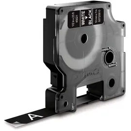 Dymo 45021 S0720610 weiß auf schwarz