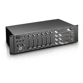 LD SYSTEMS ZONE 624 19" 4-Zonen Mixer 3HE,