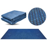Miganeo Pool Solarfolie 800 x 500 cm rechteckig | schwarz/blau | 180 my