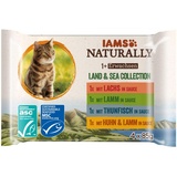 Iams Naturally Katze Erw. Mix 4x85g 4x85g