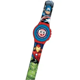 Kids Euroswan Reloj digital Los Vengadores Avengers Multifunktionsuhr mehrfarbig